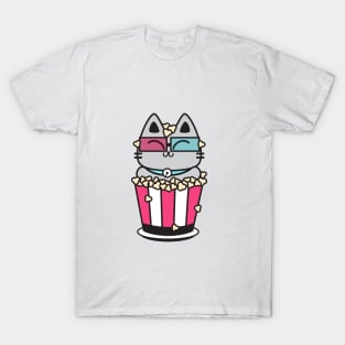 Popcorn Kitty T-Shirt